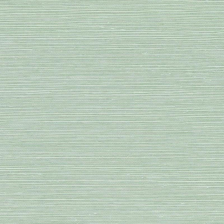 Haruki Sisal Seaglass 5004717 by Schumacher Designer Wallpaper Perfect Basics: Haruki Sisal - Swanky Fabrics -
