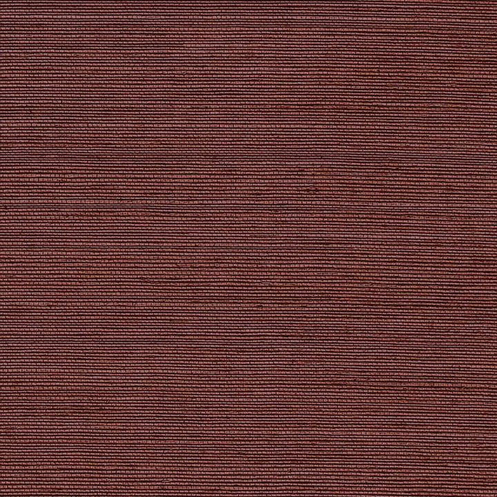 Haruki Sisal Plum 5004721 by Schumacher Designer Wallpaper Perfect Basics: Haruki Sisal - Swanky Fabrics -