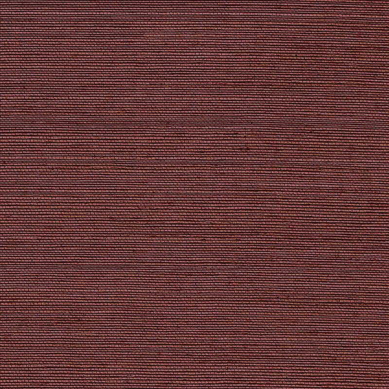 Haruki Sisal Plum 5004721 by Schumacher Wallpaper Perfect Basics: Haruki Sisal - Fabric Carolina -