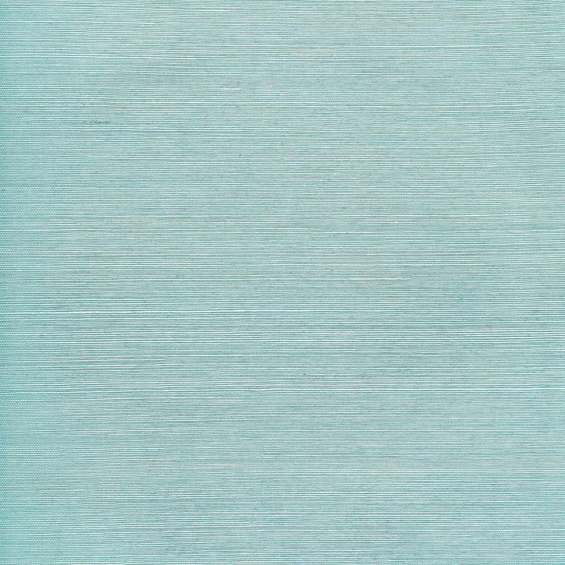 Haruki Sisal Caribbean 5004725 by Schumacher Wallpaper Perfect Basics: Haruki Sisal - Fabric Carolina -