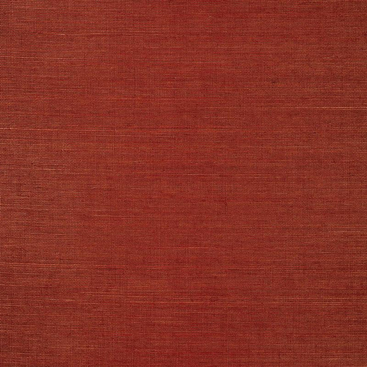 Haruki Sisal Garnet 5004727 by Schumacher Designer Wallpaper Perfect Basics: Haruki Sisal - Swanky Fabrics -
