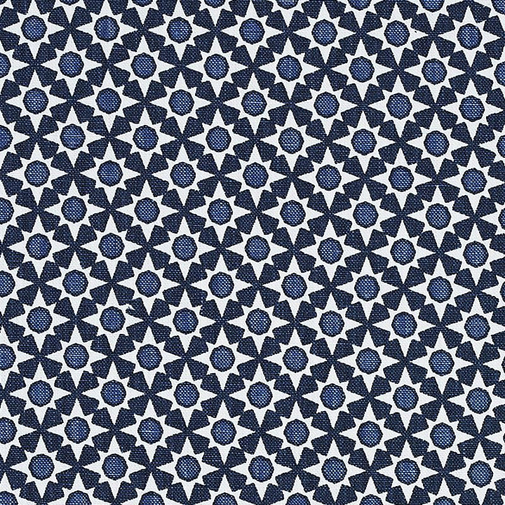Serendipity Blues 176422 by Schumacher Fabric Clique 2.75" - Fabric Carolina -