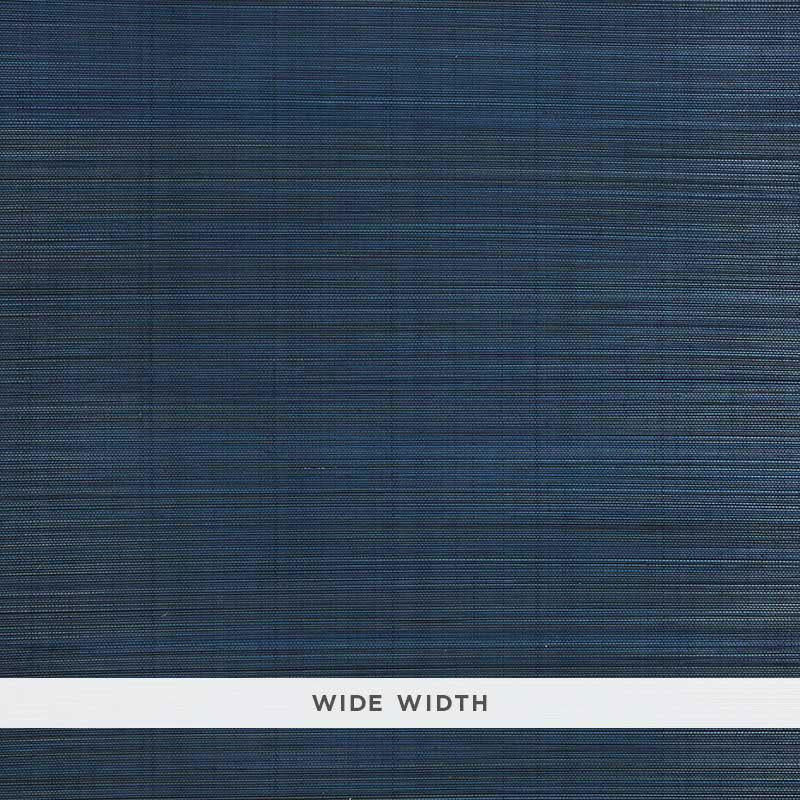 Zen Bamboo Ultramarine 5006404 by Schumacher Wallpaper Quiet Beauty - Fabric Carolina -