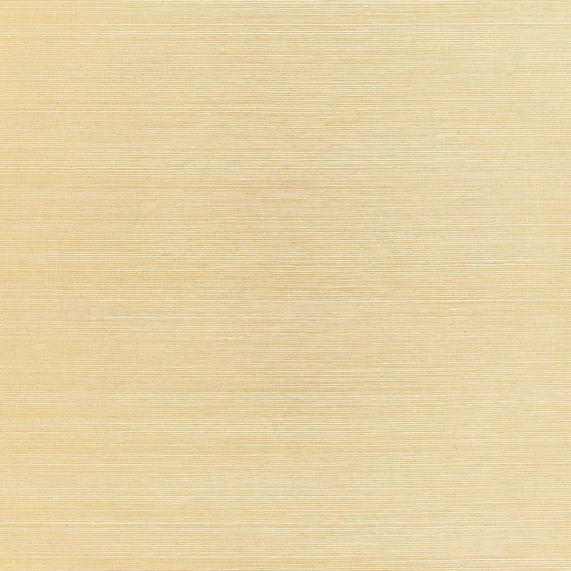 Haiku Sisal Citrine 5006861 by Schumacher Designer Wallpaper Perfect Basics: Haruki Sisal - Swanky Fabrics -