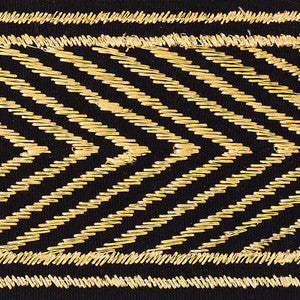 Nicholson Metallic Tape Gilt 70360 by Schumacher Trim