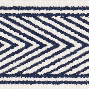 Nicholson Tape Navy 69962 by Schumacher Trim