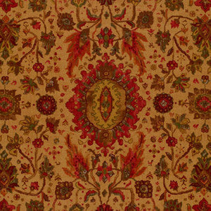 Jahanara Carpet Tea Leaf 172792 by Schumacher Fabric
