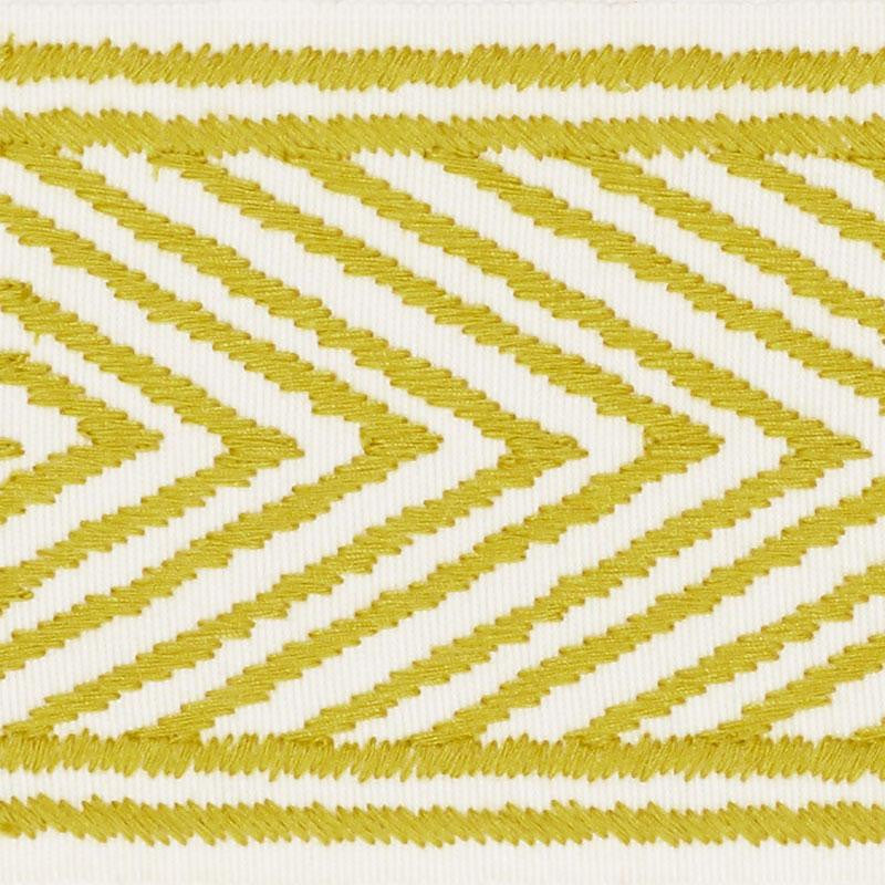 Nicholson Tape Citrine 69964 by Schumacher Trim Clique 2.75" - Fabric Carolina -