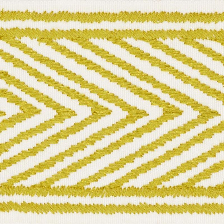 Nicholson Tape Citrine 69964 by Schumacher Trim Clique 2.75" - Fabric Carolina -