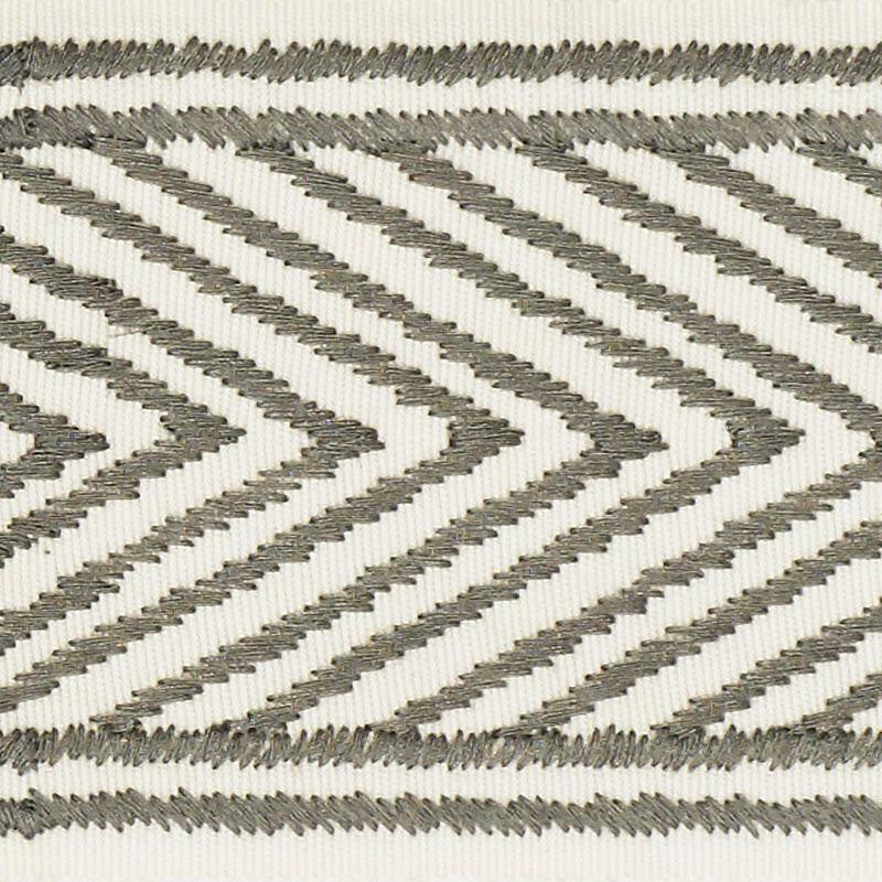 Nicholson Tape Dove 69965 by Schumacher Trim Clique 2.75" - Fabric Carolina -