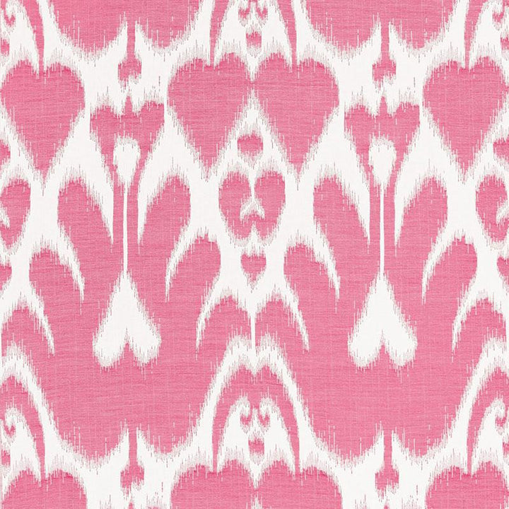 Lela Cotton Ikat Berry 68583 by Schumacher Fabric Ikat Collection 13.75" - Fabric Carolina -