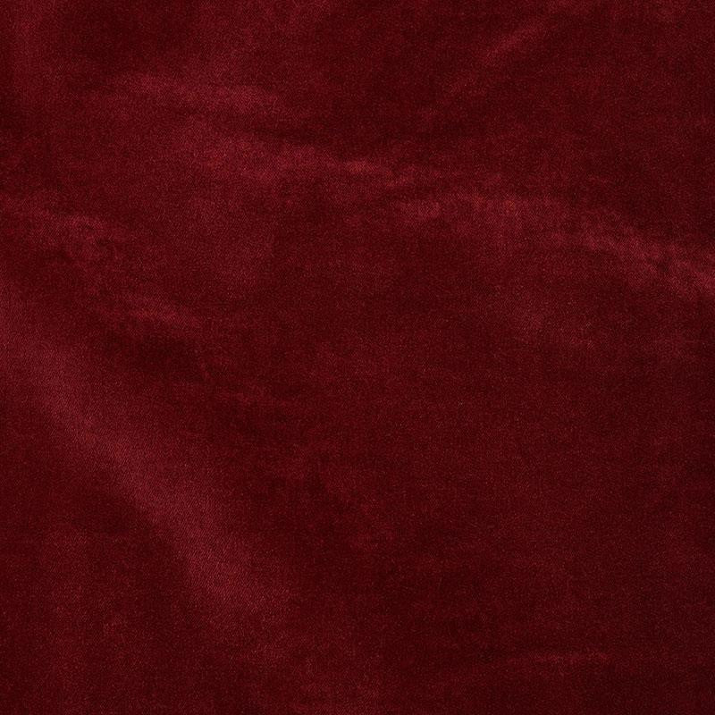Rocky Performance Velvet Red Ochre 70507 by Schumacher Designer Fabric Perfect Basics: Velvet - Swanky Fabrics -