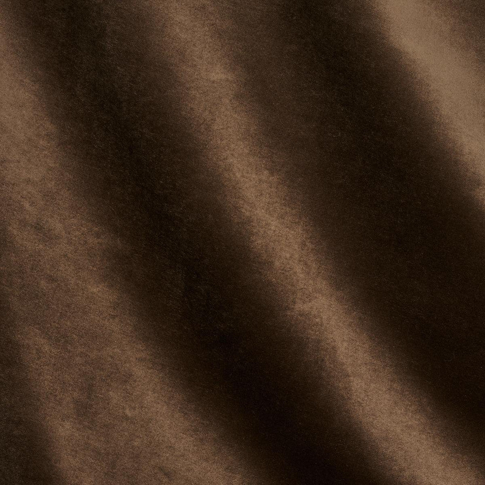 Rocky Performance Velvet Sable 70467 by Schumacher Designer Fabric Perfect Basics: Velvet - Swanky Fabrics -