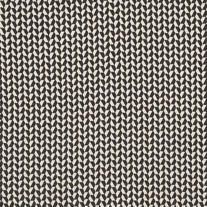 Emile Charcoal 71560 by Schumacher Designer Fabric Essentials: Luxe Upholstery Fabrics 1.25" - Swanky Fabrics -