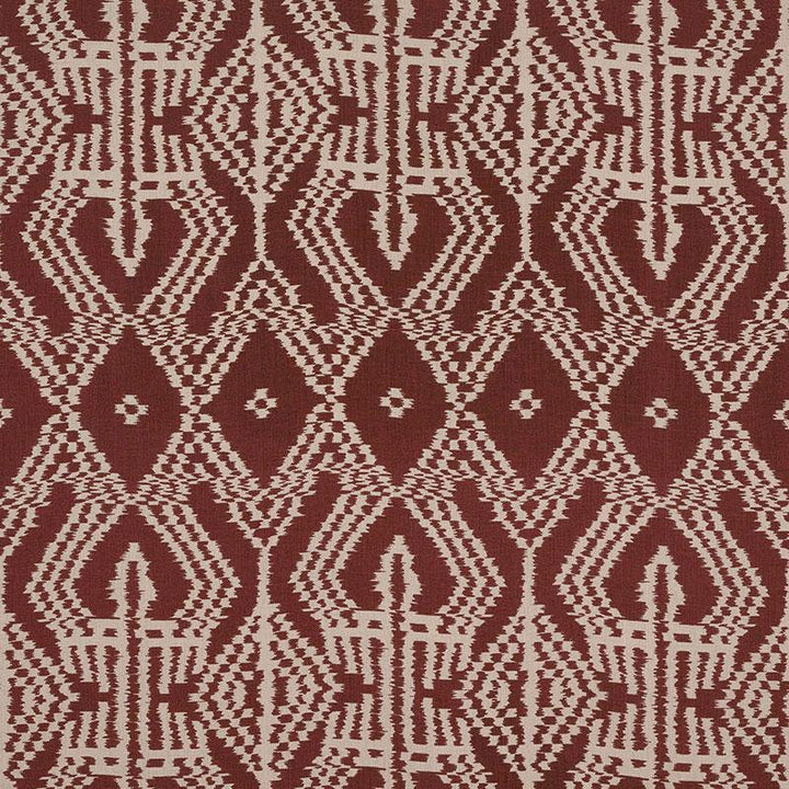 Asaka Ikat Raisin 176092 by Schumacher Fabric Ikat Collection 13.38" - Fabric Carolina -