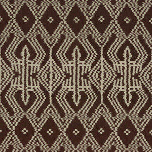 Asaka Ikat Espresso 176093 by Schumacher Fabric