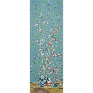 Brighton Pavilion Panel Multi 5007740 by Schumacher Wallpaper