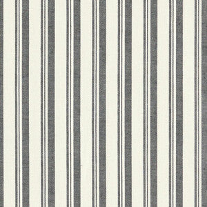 Capri Black/White 69441 by Schumacher Fabric