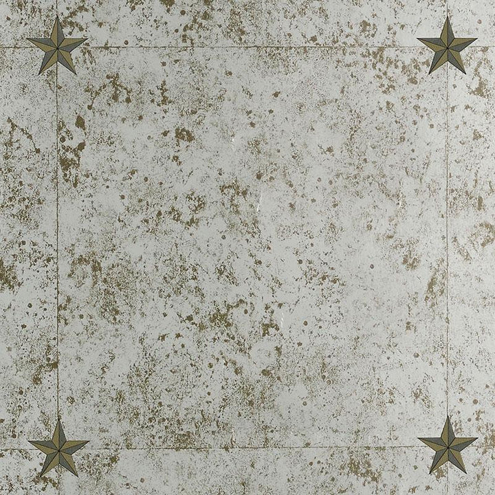 Glass Paneling Silver 5007760 by Schumacher Wallpaper Miles Redd 20.5" - Fabric Carolina -
