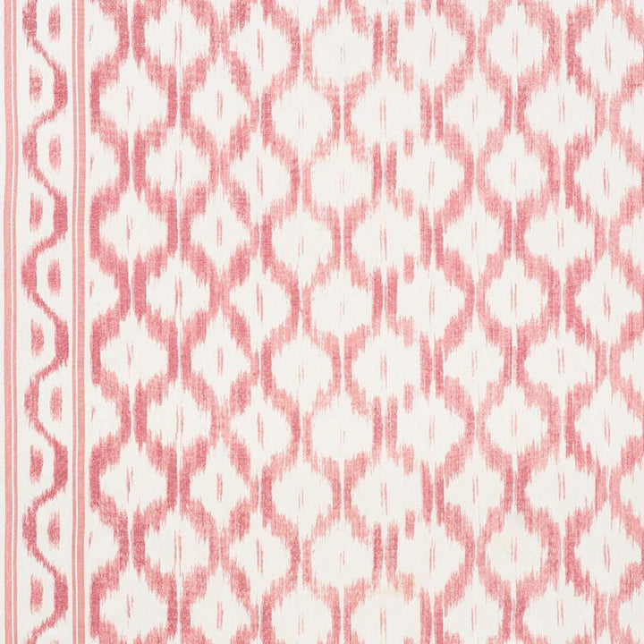 Santa Monica Ikat Faded Red 176503 by Schumacher Fabric Mark D. Sikes 52.75" - Fabric Carolina -