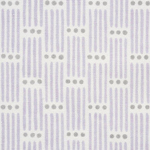 Dotted Stripe Lilac 177712 by Schumacher Fabric
