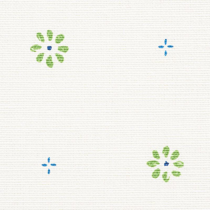 Suna Floral Green 177730 by Schumacher Fabric Essentials: Small-Scale Prints 4.5" - Fabric Carolina -