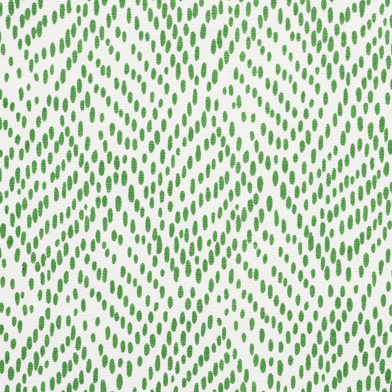 Duma Diamond Green 177762 by Schumacher Fabric Essentials: Small-Scale Prints 6.75" - Fabric Carolina -