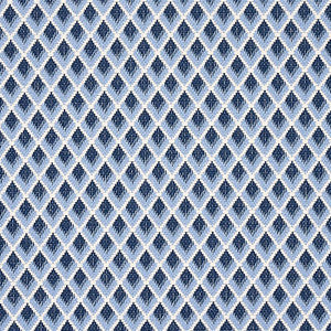 Hammerick Diamond Blue 3434005 by Schumacher Fabric