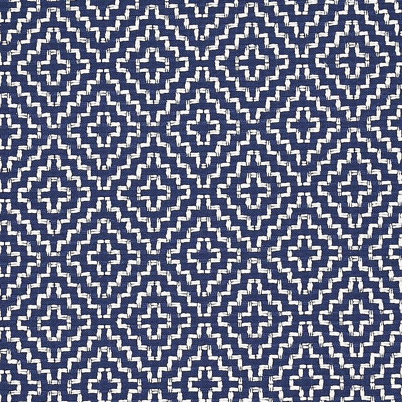Soho Weave Navy 65627 by Schumacher Fabric Essentials: Small Scale Upholstery Fabrics 2.25" - Fabric Carolina -