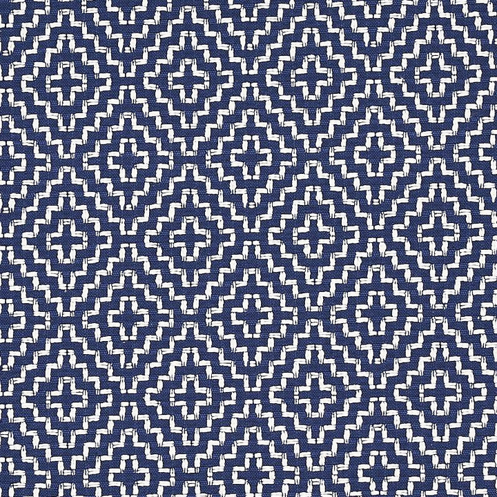 Soho Weave Navy 65627 by Schumacher Fabric Essentials: Small Scale Upholstery Fabrics 2.25" - Fabric Carolina -