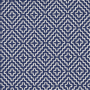 Soho Weave Navy 65627 by Schumacher Fabric