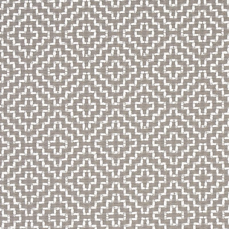 Soho Weave Grey 65628 by Schumacher Fabric Essentials: Small Scale Upholstery Fabrics 2.25" - Fabric Carolina -