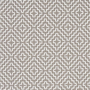 Soho Weave Grey 65628 by Schumacher Fabric