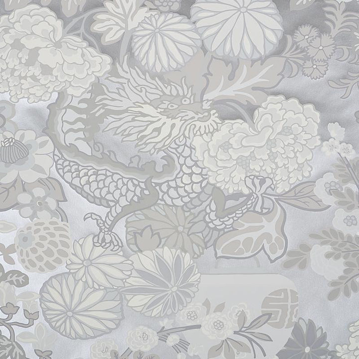 Chiang Mai Dragon Limestone 5001068 by Schumacher Wallpaper Signature Schumacher 27.0" - Fabric Carolina -
