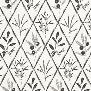 Endimione Carbon 5009373 by Schumacher Wallpaper