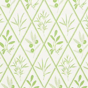 Endimione Leaf 5009371 by Schumacher Wallpaper