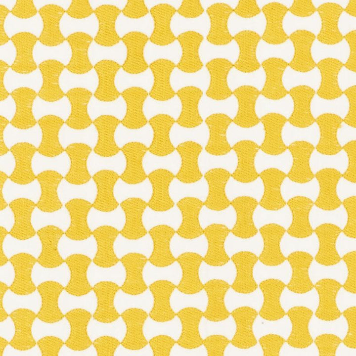 Nolita Embroidery Yellow 70377 by Schumacher Fabric Happy Together Ii - Fabric Carolina -