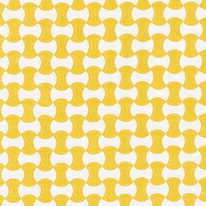 Nolita Embroidery Yellow 70377 by Schumacher Fabric