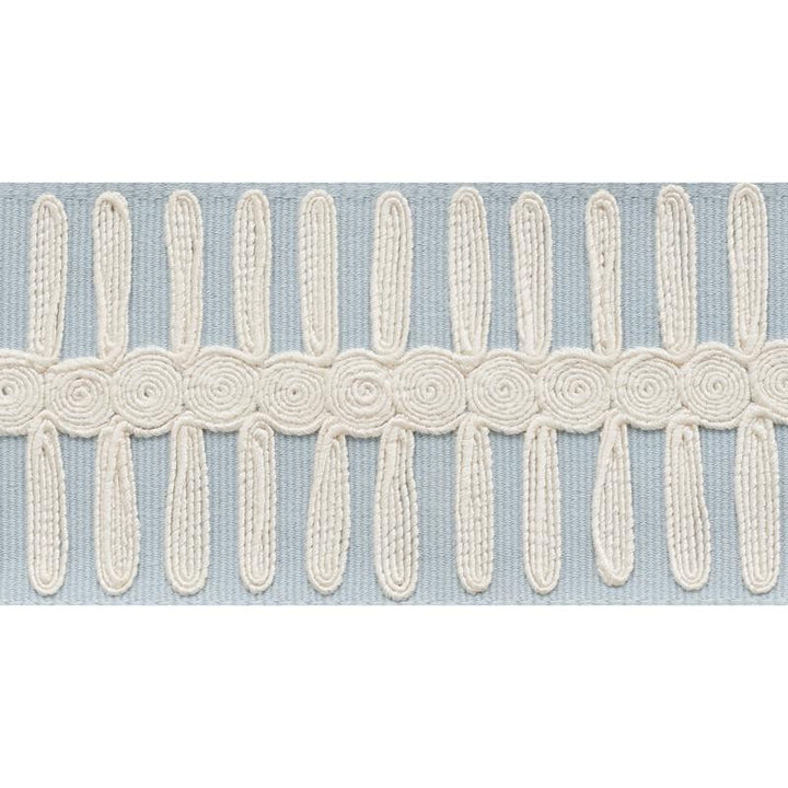 Castille Tape Sky 70744 by Schumacher Trim Statement Tapes - Fabric Carolina -