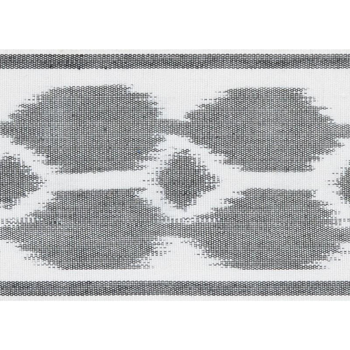 Telia Tape Charcoal 73694 by Schumacher Trim Statement Tapes 3.5" - Fabric Carolina -