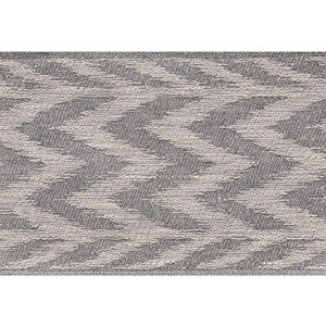 Chevron Woven Tape Grey 74251 by Schumacher Trim