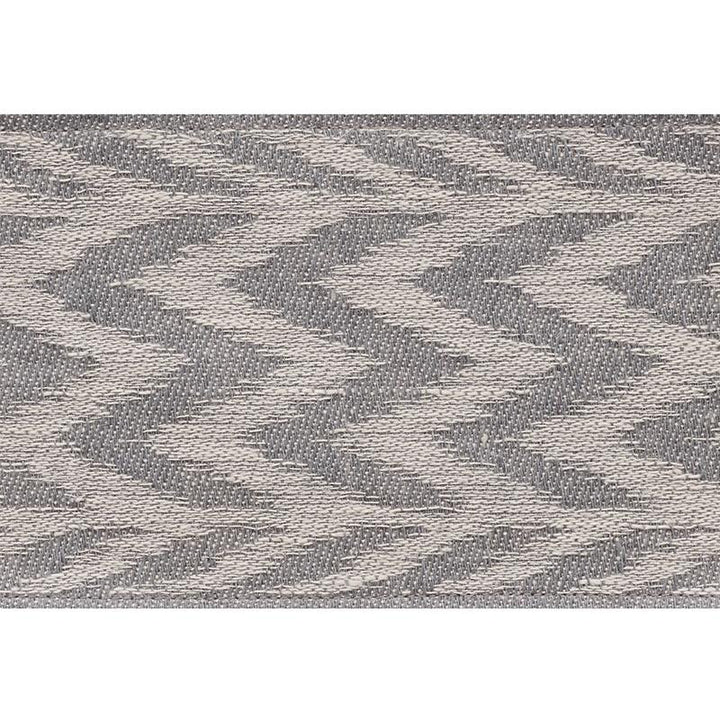 Chevron Woven Tape Grey 74251 by Schumacher Trim Statement Tapes 1.5" - Fabric Carolina -