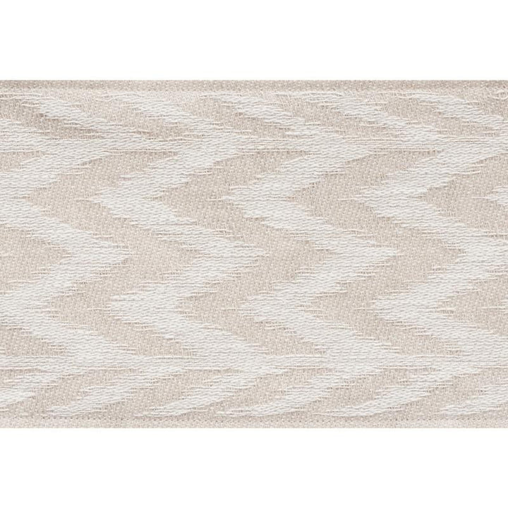 Chevron Woven Tape Natural 74250 by Schumacher Trim Statement Tapes 1.5" - Fabric Carolina -