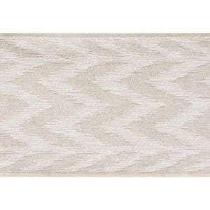 Chevron Woven Tape Natural 74250 by Schumacher Trim