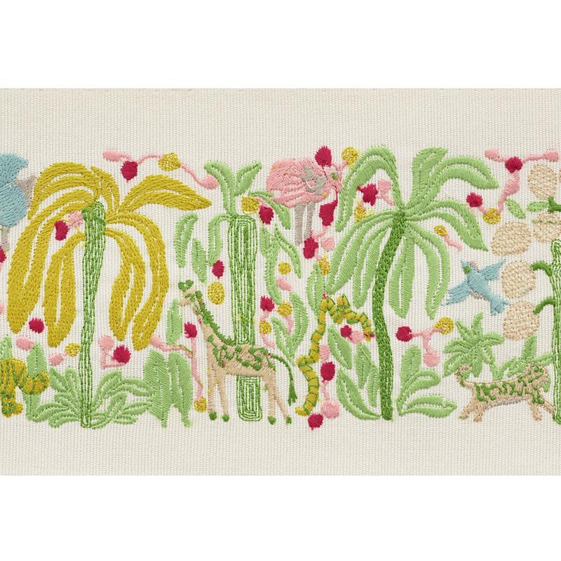 Rousseau Tape Citron 74320 by Schumacher Designer Trim Statement Tapes 8.0" - Swanky Fabrics -
