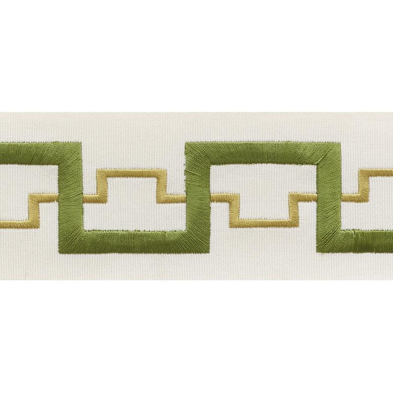 Turret Tape Leaf 74352 by Schumacher Trim Statement Tapes 3.88" - Fabric Carolina -
