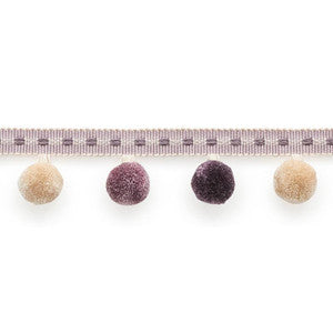 Poms Lilac 74361 by Schumacher Trim