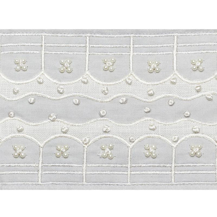 Perla Tape Dove 74382 by Schumacher Trim Statement Tapes 1.0" - Fabric Carolina -