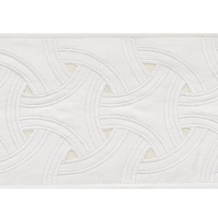 Lynx Tape Ivory 74390 by Schumacher Trim Statement Tapes 1.88" - Fabric Carolina -