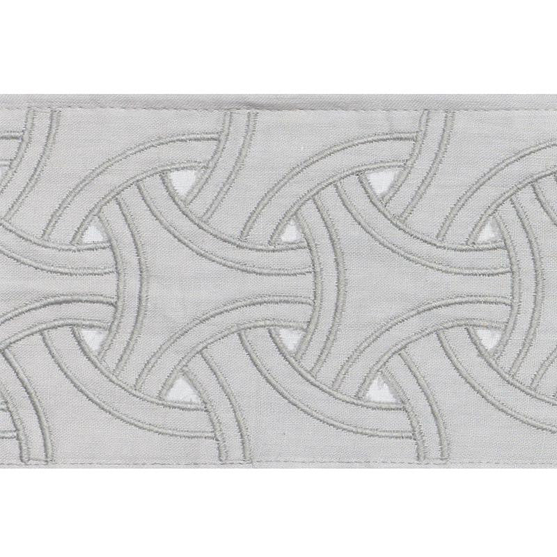Lynx Tape Dove 74391 by Schumacher Designer Trim Statement Tapes 1.88" - Swanky Fabrics -